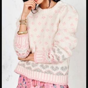 LoveShackFancy- NEW Rosie - Milky Cloud Sweater